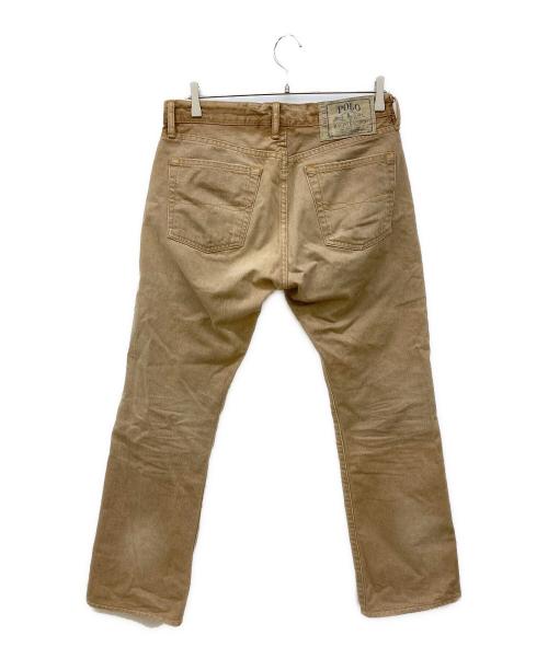 POLO RALPH LAUREN（ポロ・ラルフローレン）POLO RALPH LAUREN (ポロ・ラルフローレン) ブーツカットデニムパンツ ブラウン サイズ:W30×L30の古着・服飾アイテム