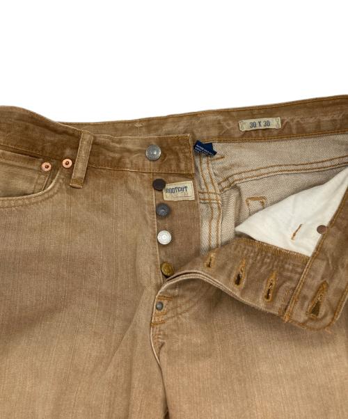 POLO RALPH LAUREN（ポロ・ラルフローレン）POLO RALPH LAUREN (ポロ・ラルフローレン) ブーツカットデニムパンツ ブラウン サイズ:W30×L30の古着・服飾アイテム