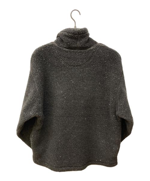 BOSS HUGO BOSS（ボス ヒューゴボス）BOSS HUGO BOSS (ボス ヒューゴボス) ハイネックPOフリース グレー サイズ:26の古着・服飾アイテム