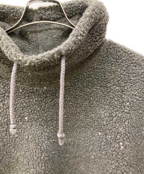 BOSS HUGO BOSS（ボス ヒューゴボス）BOSS HUGO BOSS (ボス ヒューゴボス) ハイネックPOフリース グレー サイズ:26の古着・服飾アイテム
