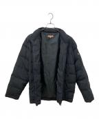 CASTELBAJACカステルバジャック）の古着「エンブロイダリーダウンジャケット」｜ブラック