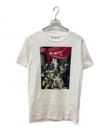OFFWHITE（オフホワイト）の古着「CARAVAGGIO PAINTING S/S TEE/プリントTシャツ」｜ホワイト