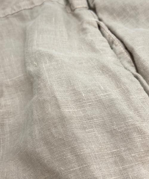 nest Robe（ネストローブ）nest Robe (ネストローブ) リネンサロペットスカート ベージュ サイズ:表記なしの古着・服飾アイテム