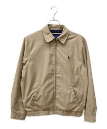 POLO RALPH LAUREN（ポロ・ラルフローレン）の古着「スイングトップ」｜ベージュ