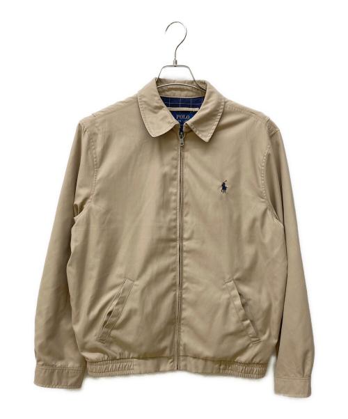 POLO RALPH LAUREN（ポロ・ラルフローレン）POLO RALPH LAUREN (ポロ・ラルフローレン) スイングトップ ベージュ サイズ:Sの古着・服飾アイテム