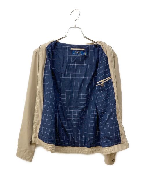 POLO RALPH LAUREN（ポロ・ラルフローレン）POLO RALPH LAUREN (ポロ・ラルフローレン) スイングトップ ベージュ サイズ:Sの古着・服飾アイテム