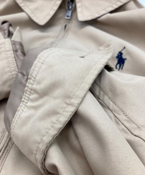 POLO RALPH LAUREN（ポロ・ラルフローレン）POLO RALPH LAUREN (ポロ・ラルフローレン) スイングトップ ベージュ サイズ:Sの古着・服飾アイテム