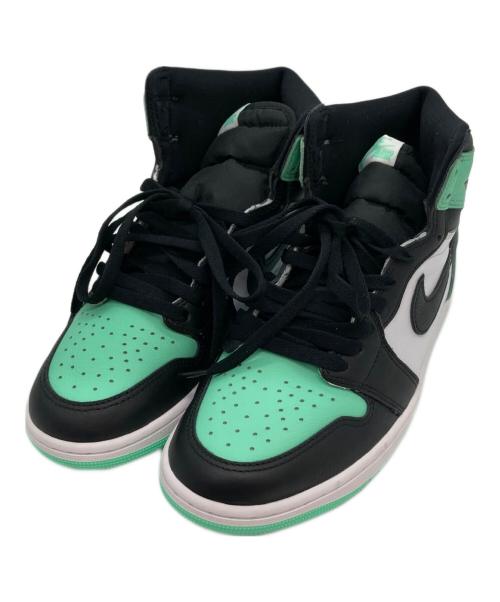 NIKE（ナイキ）NIKE (ナイキ) Air Jordan 1 High OG ブラック×グリーン サイズ:27㎝の古着・服飾アイテム