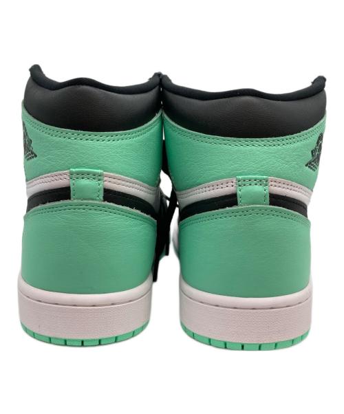 NIKE（ナイキ）NIKE (ナイキ) Air Jordan 1 High OG ブラック×グリーン サイズ:27㎝の古着・服飾アイテム