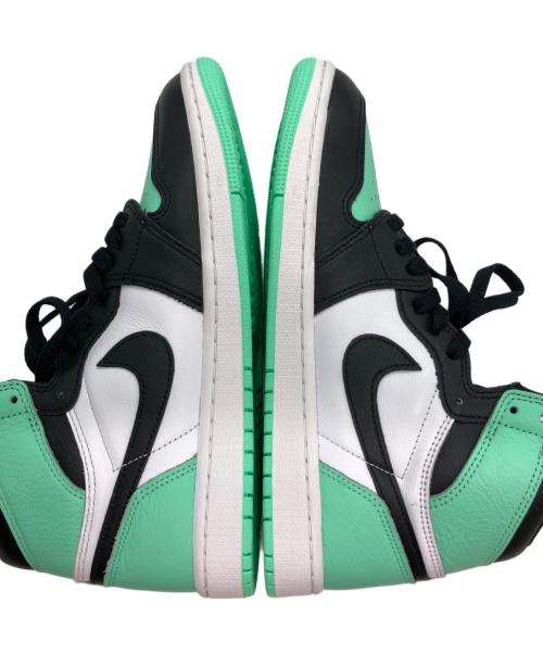 NIKE（ナイキ）NIKE (ナイキ) Air Jordan 1 High OG ブラック×グリーン サイズ:27㎝の古着・服飾アイテム