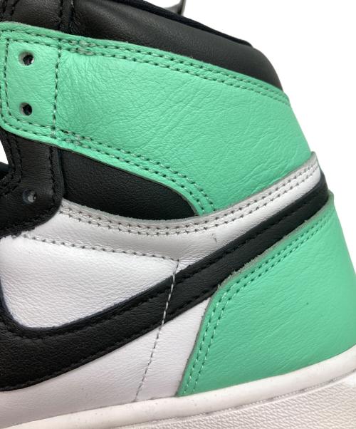 NIKE（ナイキ）NIKE (ナイキ) Air Jordan 1 High OG ブラック×グリーン サイズ:27㎝の古着・服飾アイテム