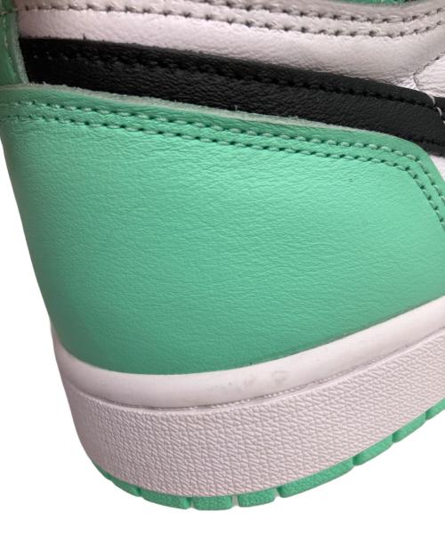 NIKE（ナイキ）NIKE (ナイキ) Air Jordan 1 High OG ブラック×グリーン サイズ:27㎝の古着・服飾アイテム