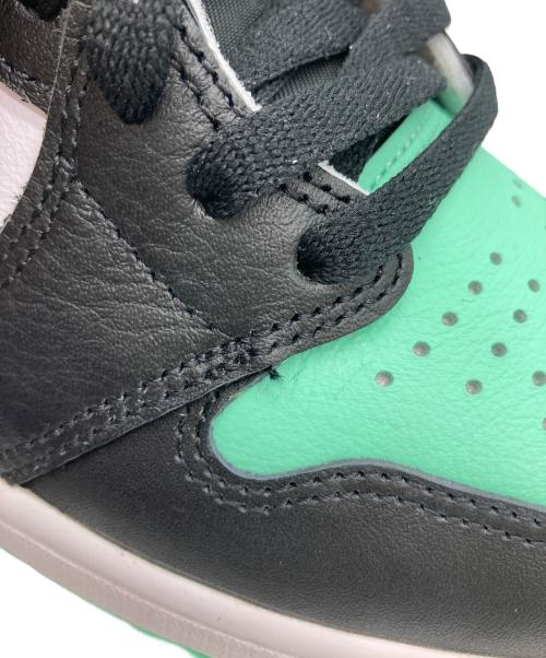 NIKE（ナイキ）NIKE (ナイキ) Air Jordan 1 High OG ブラック×グリーン サイズ:27㎝の古着・服飾アイテム