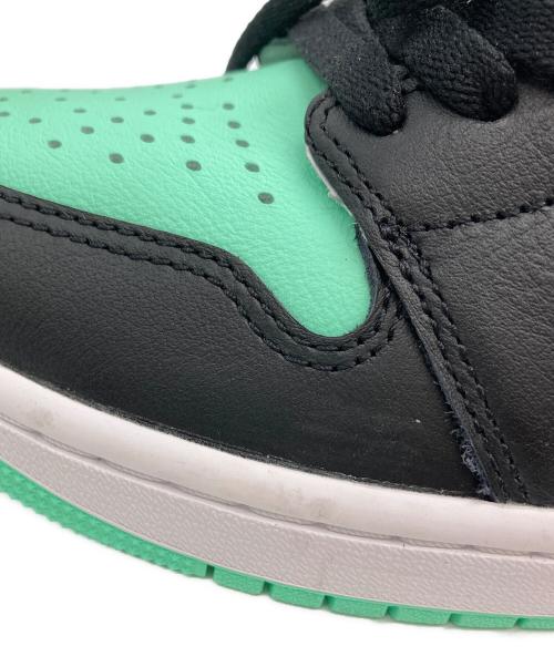 NIKE（ナイキ）NIKE (ナイキ) Air Jordan 1 High OG ブラック×グリーン サイズ:27㎝の古着・服飾アイテム