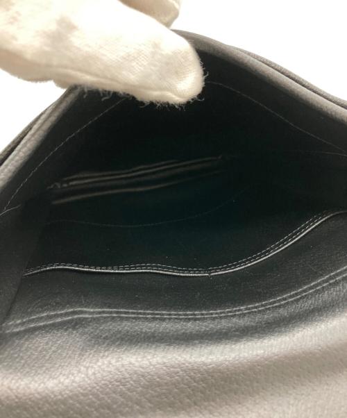 LONGCHAMP（ロンシャン）LONGCHAMP (ロンシャン) レザーハンドバッグ ブラックの古着・服飾アイテム