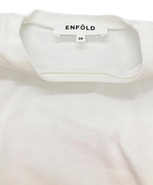 ENFOLD（エンフォルド）ENFOLD (エンフォルド) チュニックカットソー ネイビー サイズ:Mの古着・服飾アイテム