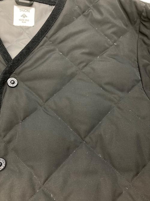 TAION（タイオン）TAION (タイオン) JOURNAL STANDARD relume (ジャーナルスタンダード レリューム) キルティングジャケット ブラック サイズ:4の古着・服飾アイテム