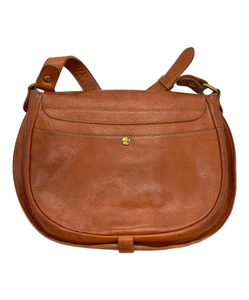 IL BISONTE（イル ビゾンテ）IL BISONTE (イル ビゾンテ) レザーショルダーバッグ ブラウンの古着・服飾アイテム