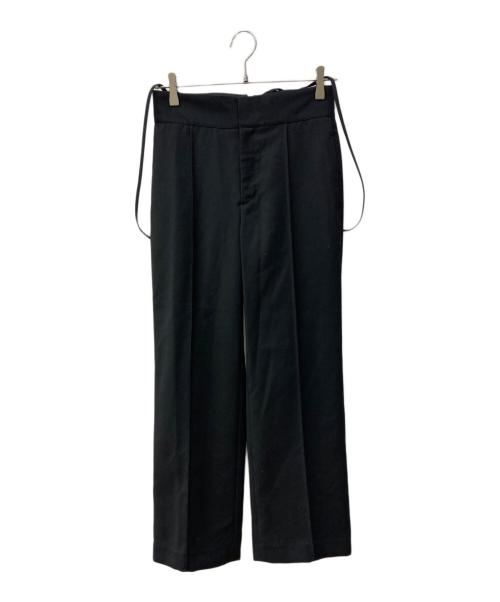 Bluelea（ブルレア）bluelea (ブルレア) センターシームパンツ ブラック サイズ:Ｓ 未使用品の古着・服飾アイテム