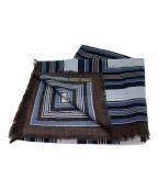 HERMESエルメス）の古着「カレ100/幾何学柄大判ストール」｜ネイビー