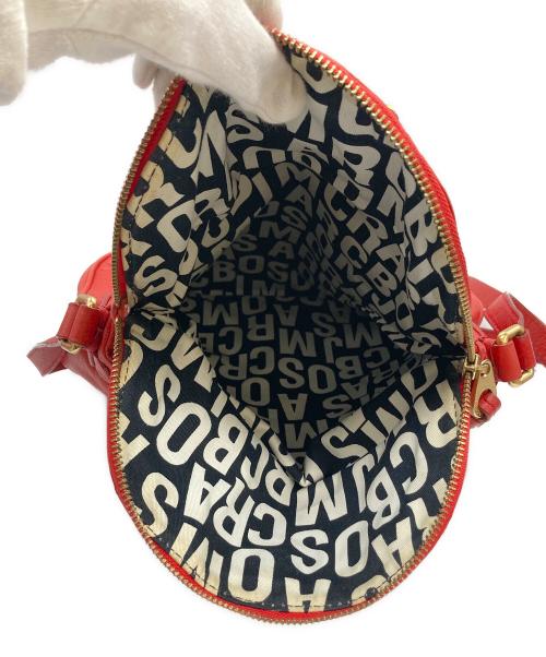 Marc by Marc Jacobs（マークバイマークジェイコブス）Marc by Marc Jacobs (マークバイマークジェイコブス) レザーショルダーバッグ レッドの古着・服飾アイテム