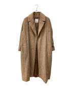'S Max Maraエスマックスマーラ）の古着「アルパカウールコート」｜ブラウン