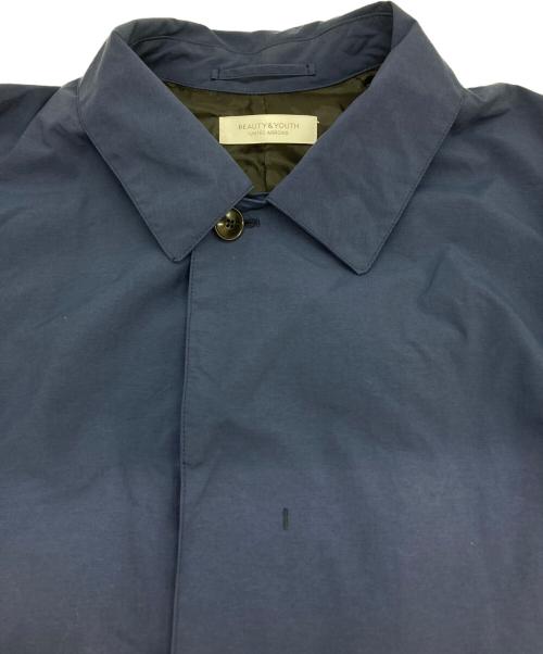 BEAUTY&YOUTH（ビューティーアンドユース）BEAUTY&YOUTH (ビューティーアンドユース) バルカラーコート ネイビー サイズ:Ｌの古着・服飾アイテム