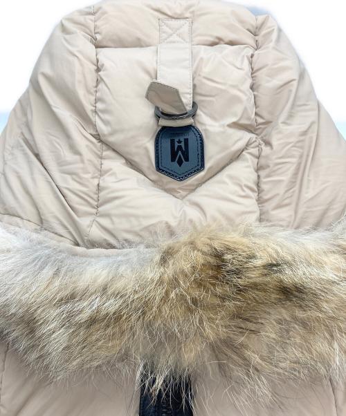 mackage（マッカージュ）mackage (マッカージュ) CALLA-C/ダウンコート ベージュ サイズ:Lの古着・服飾アイテム