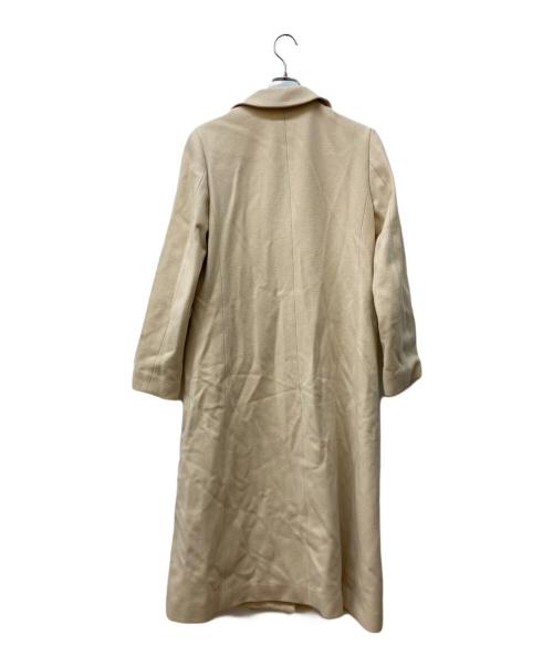 coomb（クーム）Coomb (クーム) パールボタンコート ベージュ サイズ:Ｌの古着・服飾アイテム