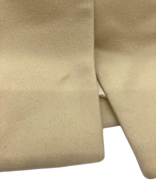 coomb（クーム）Coomb (クーム) パールボタンコート ベージュ サイズ:Ｌの古着・服飾アイテム