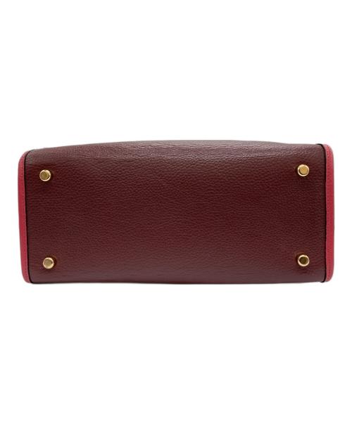 COACH（コーチ）COACH (コーチ) シグネチャーハンドバッグ ピンクの古着・服飾アイテム