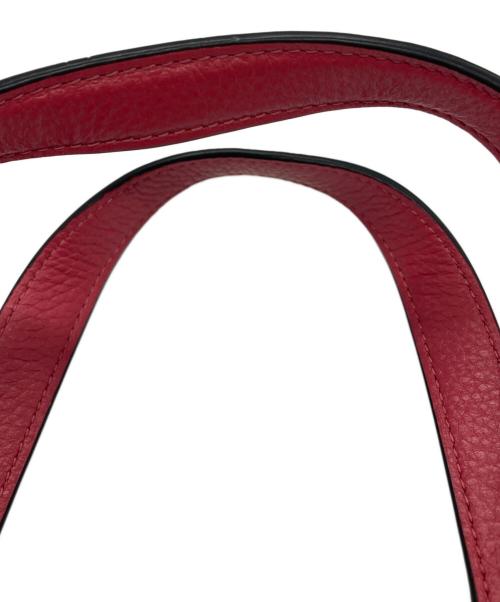 COACH（コーチ）COACH (コーチ) シグネチャーハンドバッグ ピンクの古着・服飾アイテム