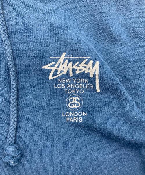 stussy（ステューシー）stussy (ステューシー) ワールドツアーパーカー ネイビー サイズ:Lの古着・服飾アイテム