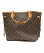 LOUIS VUITTONルイ ヴィトン）の古着「ネヴァーフルMM/トートバッグ」｜ブラウン
