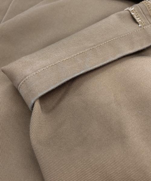 DESCENDANT（ディセンダント）DESCENDANT (ディセンダント) 2タックチノパン ベージュ サイズ:1の古着・服飾アイテム