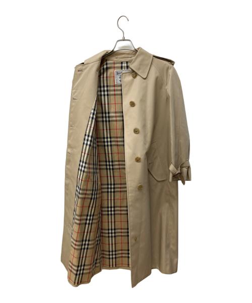 BURBERRY PRORSUM（バーバリープローサム）BURBERRY PRORSUM (バーバリープローサム) 裏ノヴァ比翼コート ベージュ サイズ:155の古着・服飾アイテム