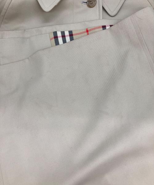 BURBERRY PRORSUM（バーバリープローサム）BURBERRY PRORSUM (バーバリープローサム) 裏ノヴァ比翼コート ベージュ サイズ:155の古着・服飾アイテム