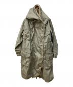 KAPITALキャピタル）の古着「ライナー付リングコート」｜カーキ