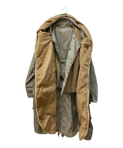 KAPITAL（キャピタル）KAPITAL (キャピタル) ライナー付リングコート カーキ サイズ:Ⅿの古着・服飾アイテム