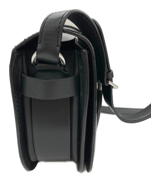 RALPH LAUREN（ラルフローレン）RALPH LAUREN (ラルフローレン) ウェリントン/レザーショルダーバッグ ブラックの古着・服飾アイテム