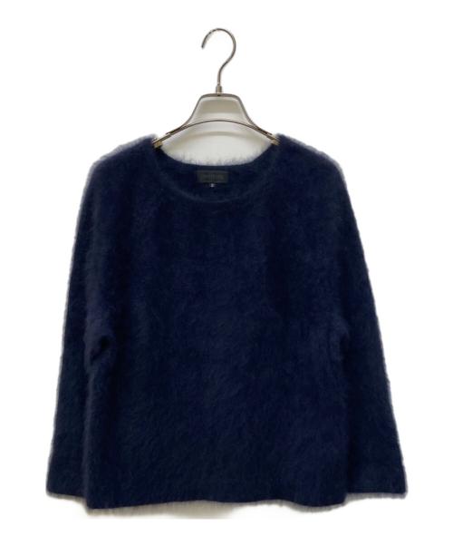 UNTITLED（アンタイトル）UNTITLED (アンタイトル) シャギーニット ネイビー サイズ:2の古着・服飾アイテム