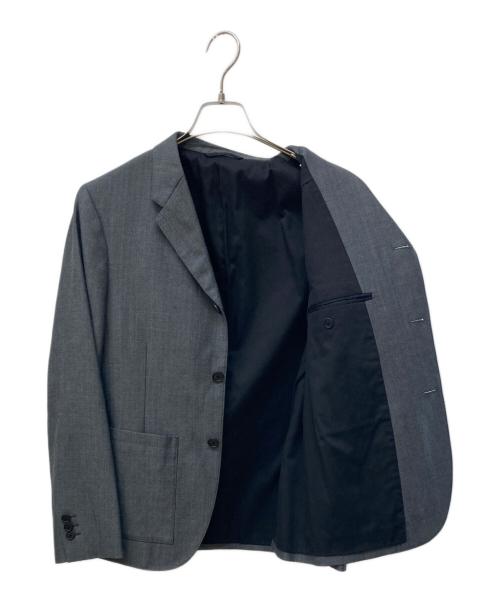 MARGARET HOWELL（マーガレットハウエル）MARGARET HOWELL (マーガレットハウエル) FOX BROTHERS (フォックスブラザーズ) 3Bテーラードジャケット グレー サイズ:Ｓの古着・服飾アイテム