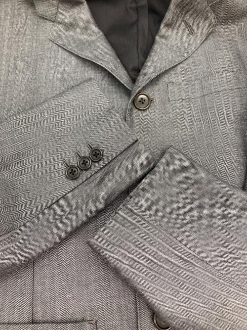 MARGARET HOWELL（マーガレットハウエル）MARGARET HOWELL (マーガレットハウエル) FOX BROTHERS (フォックスブラザーズ) 3Bテーラードジャケット グレー サイズ:Ｓの古着・服飾アイテム