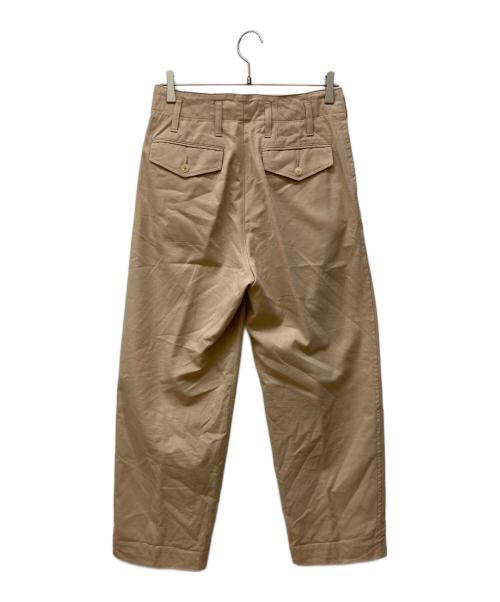 AURALEE（オーラリー）AURALEE (オーラリー) SUPER FINE WOOL COTTON TWILL SLACKS/スラックス ベージュ サイズ:3の古着・服飾アイテム