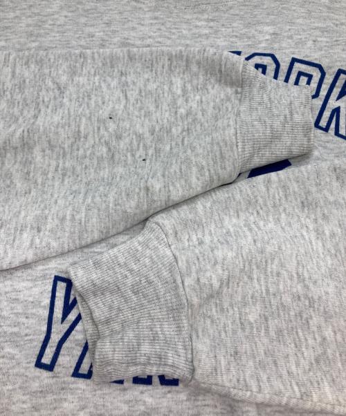 velva sheen（ベルバシーン）velva sheen (ベルバシーン) 染み込みプリントスウェット グレー サイズ:Lの古着・服飾アイテム