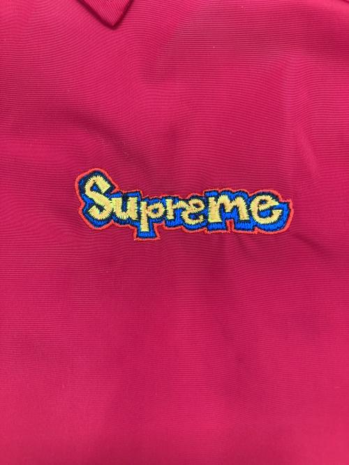 SUPREME（シュプリーム）SUPREME (シュプリーム) コーチジャケット レッド サイズ:Lの古着・服飾アイテム
