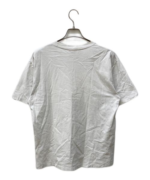 A BATHING APE（アベイシングエイプ）A BATHING APE (アベイシングエイプ) シャークプリントTシャツ ホワイト サイズ:Lの古着・服飾アイテム