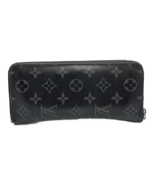 LOUIS VUITTON（ルイ ヴィトン）LOUIS VUITTON (ルイ ヴィトン) エクリプス ジッピーウォレット ヴェルティカル/長財布 ブラックの古着・服飾アイテム
