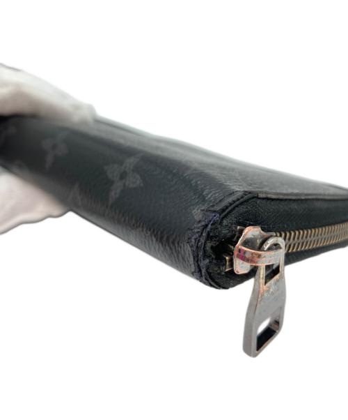 LOUIS VUITTON（ルイ ヴィトン）LOUIS VUITTON (ルイ ヴィトン) エクリプス ジッピーウォレット ヴェルティカル/長財布 ブラックの古着・服飾アイテム