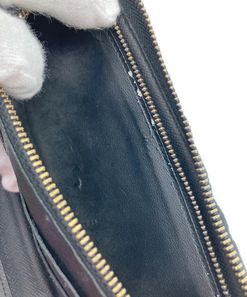 LOUIS VUITTON（ルイ ヴィトン）LOUIS VUITTON (ルイ ヴィトン) エクリプス ジッピーウォレット ヴェルティカル/長財布 ブラックの古着・服飾アイテム